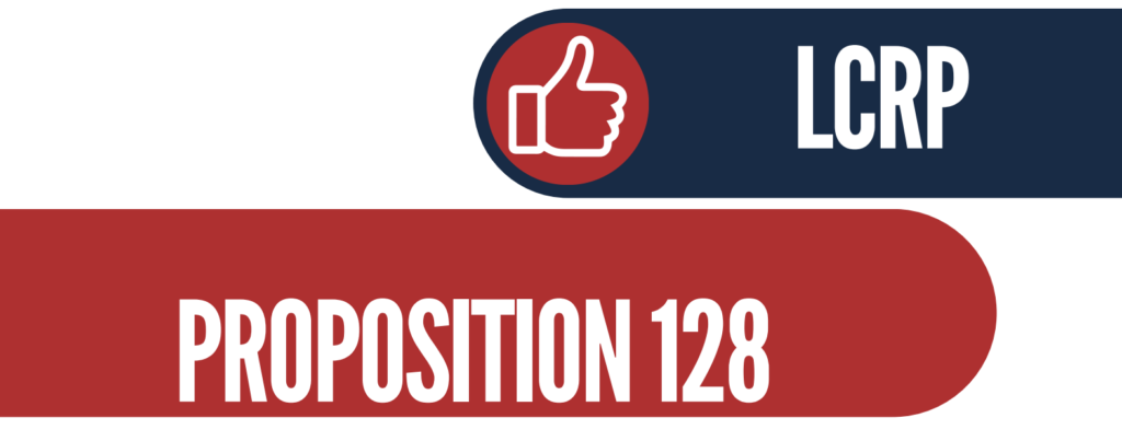 Proposition 128 Header